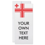 Tonga Navy Flag Customized Rack Card