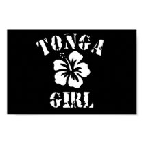 Tonga Pink Girl posters