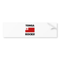 Tonga Rocks bumper stickers