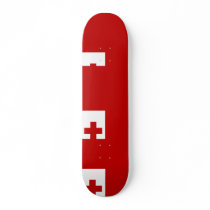 Tonga, United Arab Emirates flag Skate Board