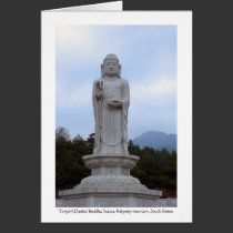Tongail-Daebul stone Buddha Statue, South Korea cards