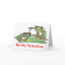 " Tongue Tied Frogs " Card