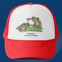 Tongue Tied Frogs hats