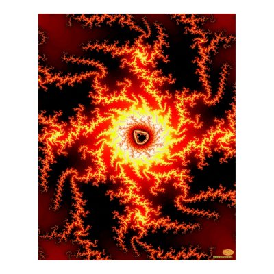 Tongues of Fire Print by Witty1024