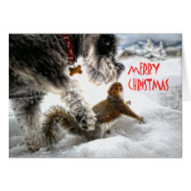 Toni and Lena Merry Christmas Greeting Card