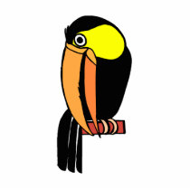 Tonisha Toucan photo sculptures by BisforBirds Tonisha Toucan photo sculptures