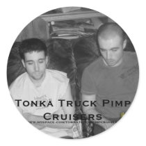 Tonka Truck Pimp Cruisers Sticker