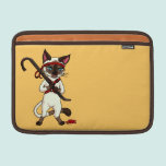 Tonkinese cat Zombie Slayer ipad sleeves