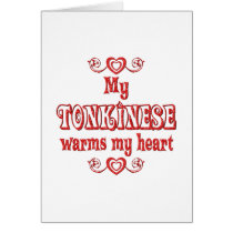 Tonkinese Cats Warm My Heart cards