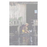 Tonle Sap dwelling, Cambodia Stationery Paper