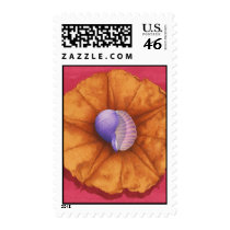 Tonna Shell & Warm Flower postage