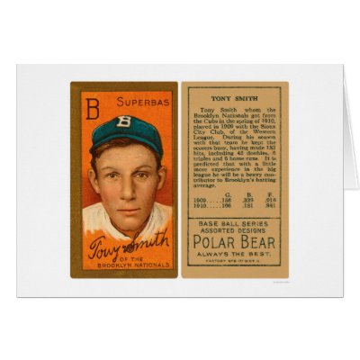 Tony Smith S Brooklyn Baseball 1911 Card by lc_baseball