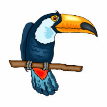 Tony Toucan photo sculptures