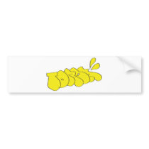 Tonza Throwie bumper stickers by HeyItsTonza Tonza Throwie bumper stickers
