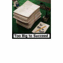 Too Big to Read -Too Big to Succeed t-shirts by Polititees Too Big to Read -Too Big to Succeed t-shirts