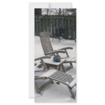 Too Cold for the Beach Full Color Rack Card