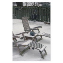 Too Cold for the Beach stationery by lakeerieartists Too Cold for the Beach stationery