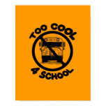 TOO COOL FOR SCHOOL posters