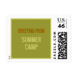Too Cool Summer Camp Stamp