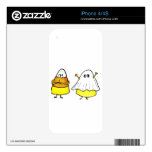 Too cool to be scared Candy Cone Skins For iPhone 4