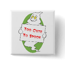 Too Cute Halloween buttons