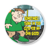Too Cute Refrigerator Magnet