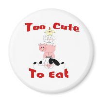 too cute to eat magnets by HandsomeDevil too cute to eat magnets