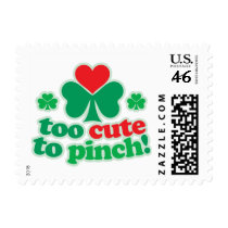 Too Cute To Pinch Postage Stamps
