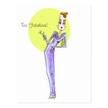 Too Fabulous! Postcard