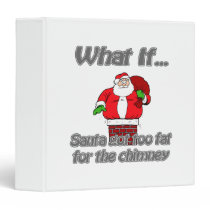 too fat for chimney binders