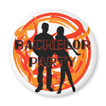 Too Hot Bachelor Party T-shirts and Gifts magnets