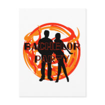 Too Hot Bachelor Party T-shirts and Gifts postcards by weddingsareus Too Hot Bachelor Party T-shirts and Gifts postcards