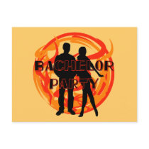 Too Hot Bachelor Party T-shirts and Gifts postcards by weddingsareus Too Hot Bachelor Party T-shirts and Gifts postcards