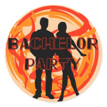 Too Hot Bachelor Party T-shirts and Gifts stickers by weddingsareus Too Hot Bachelor Party T-shirts and Gifts stickers