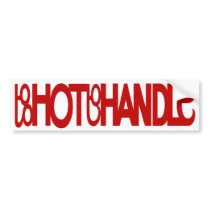 too HOT red Bumper Sticker bumper stickers by floatinglemons too HOT red Bumper Sticker bumper stickers