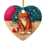 Too Late Heart ornament ornaments
