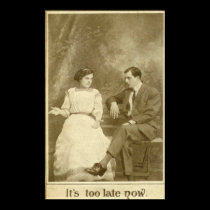 Too Late Poster posters