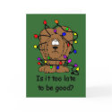 Too late to be good card