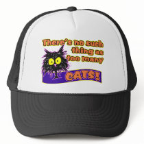 TOO MANY CATS hats by tuffkittydesigns TOO MANY CATS hats