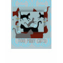 Too many cats T-Shirt by eyecontact Too many cats T-Shirt