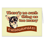 "Too Many Chihuahuas" Cards