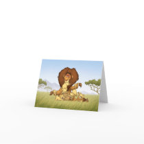 Too Many Cubs Note Card