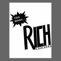 Too Many Rich Crackers postcards