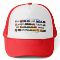 Too Many Trains hats
