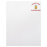 Too Much Head - Beer Letterhead