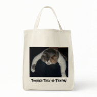 Too Much Trick-or-Treating! bag