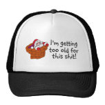 Too Old Santa Trucker Hat