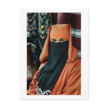 too sexy for my burka_or_SLUT_Woman_in_Morocco Pos postcards