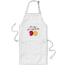 Too Young to Be 90 Apron