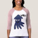 Ladies 3/4 Sleeve Raglan (Fitted)